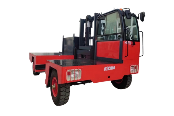 Diesel-Seitenlader-Gabelstapler SOCMA HNS100 für die Handhabung langer Objekte