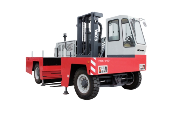 Elektrischer Seitenlader-Gabelstapler SOCMA HNS30EL für die Handhabung langer Objekte